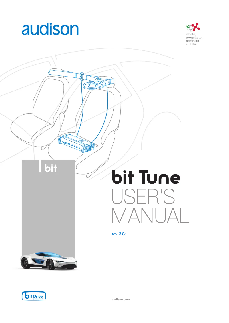 Page n°1 - Manuel utilisateur Audison Bit Tune