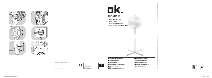 Image de la première page du manuel de l'appareil OSF 4331 W