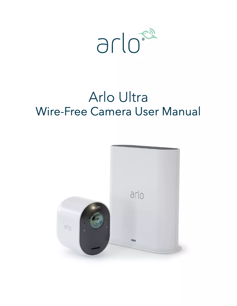 Page n°1 - Manuel utilisateur Arlo Ultra 3