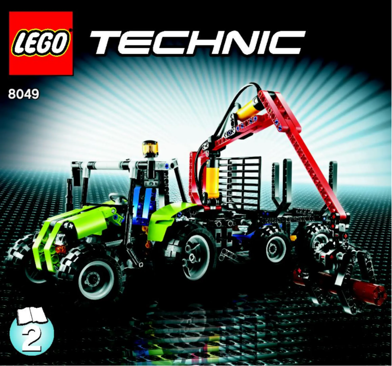 Page 1 de la notice Manuel utilisateur Lego Technic 8049