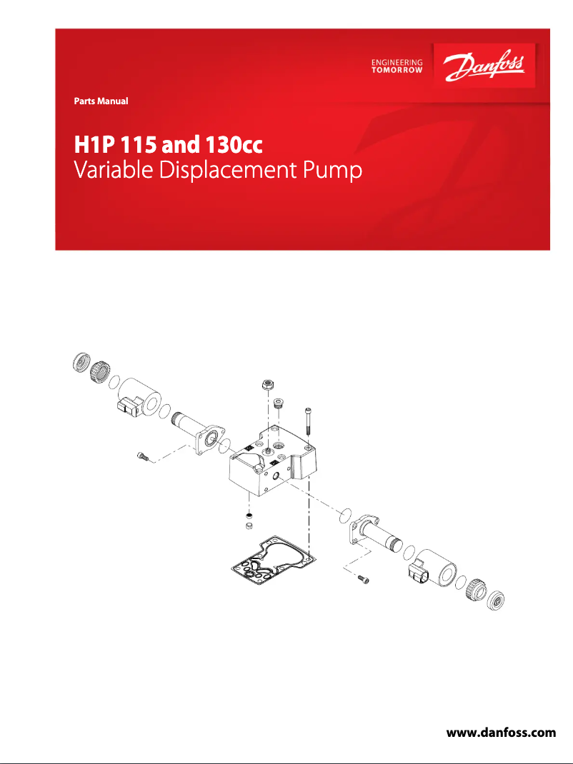 Page 1 de la notice Manuel utilisateur Danfoss H1T