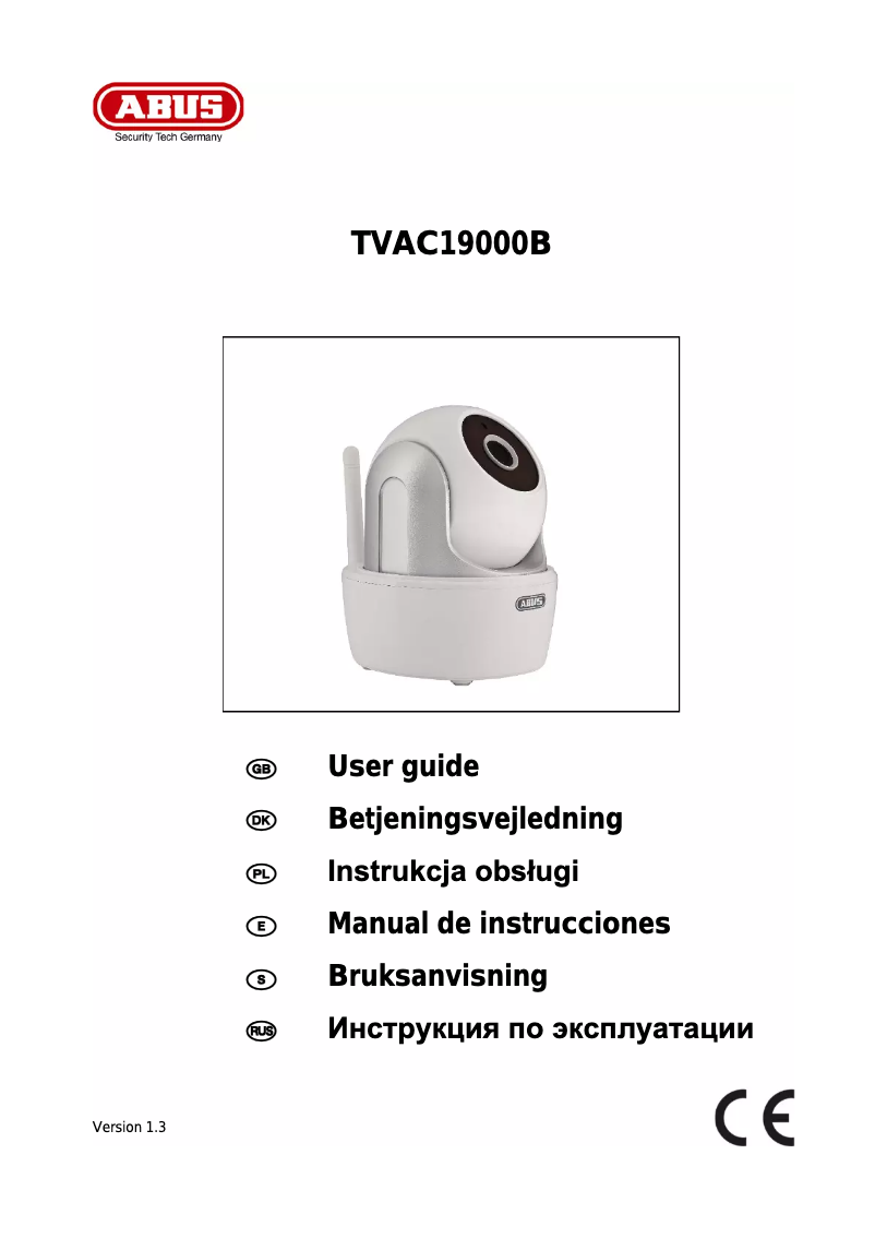 Page n°1 - Manuel utilisateur Abus TVAC19000B
