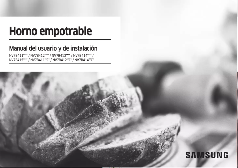 Page 1 de la notice Manuel utilisateur Samsung NV7B41304CB