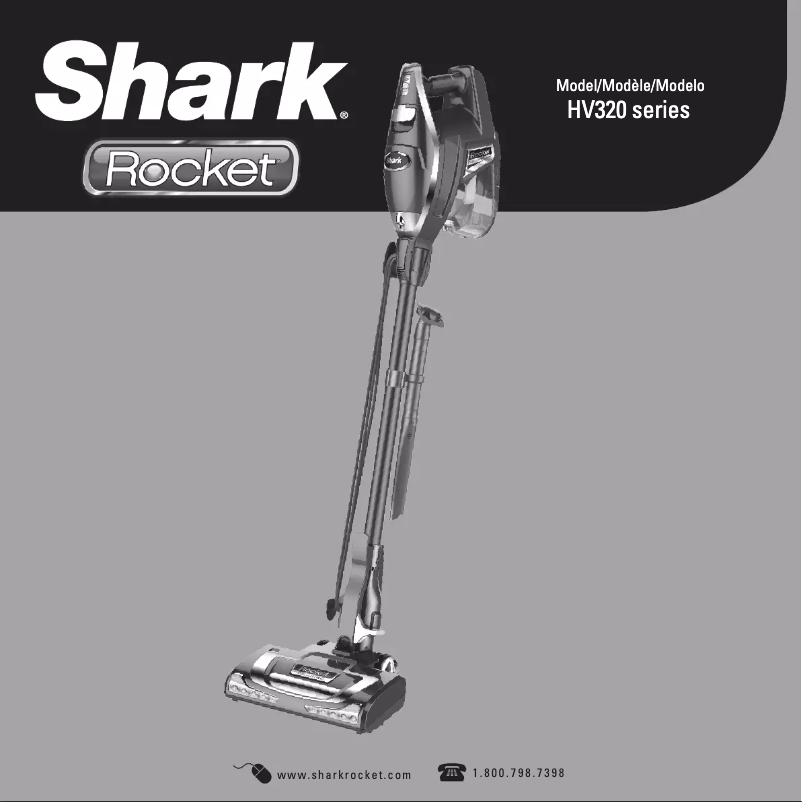 Image de la première page du manuel de l'appareil Rocket DeluxePro HV320