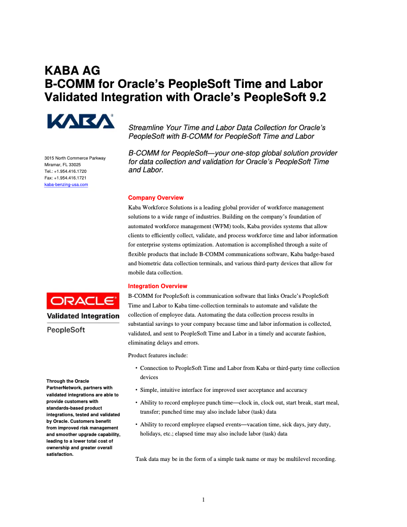 Image de la première page du manuel de l'appareil B-COMM