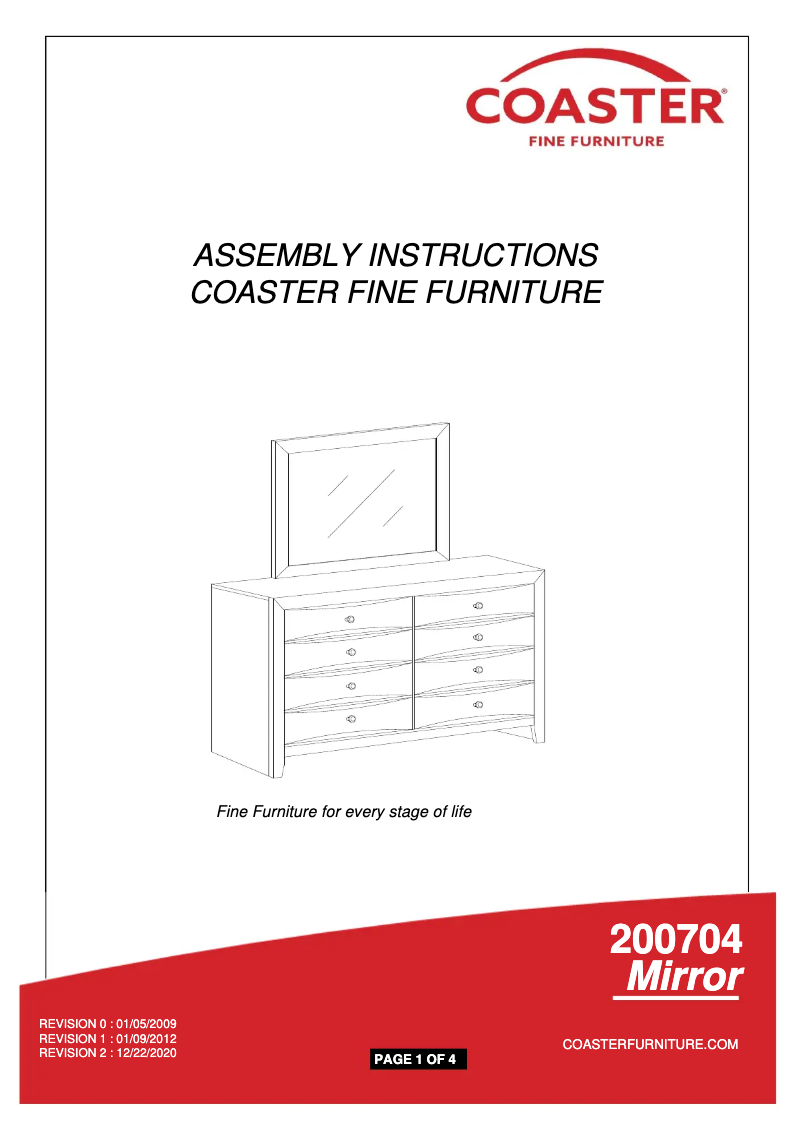 Page n°1 - Manuel utilisateur Coaster 200704