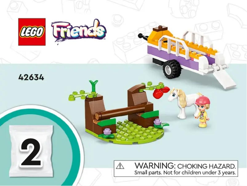 Page n°1 - Manuel utilisateur Lego Friends 42634