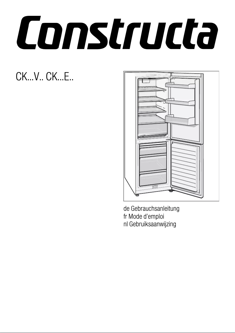 Page n°1 - Mode d'emploi Constructa CK536EL30