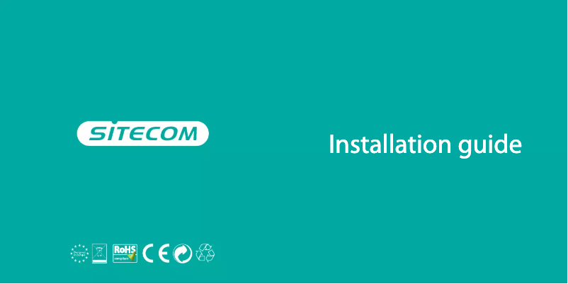 Page n°1 - Manuel utilisateur Sitecom DC-227