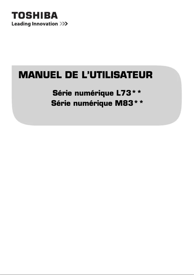 Image de la première page du manuel de l'appareil 50L7333DG