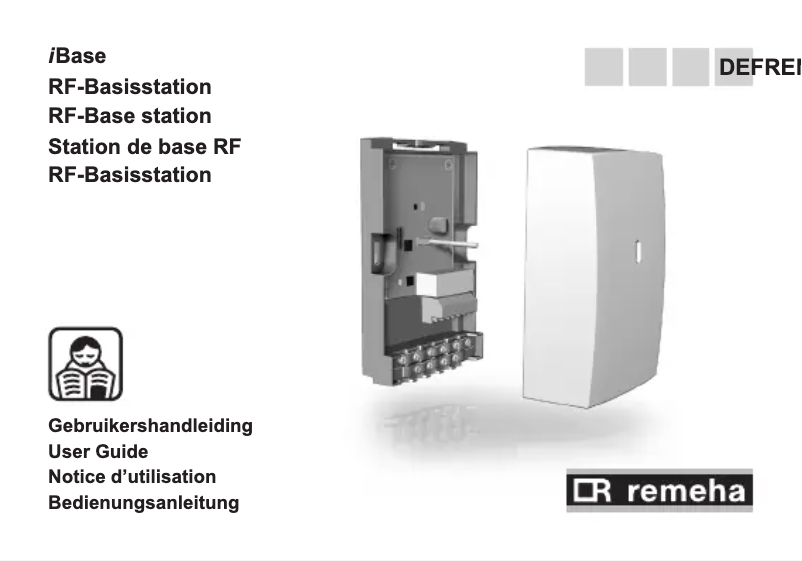 Image de la première page du manuel de l'appareil iSense RF