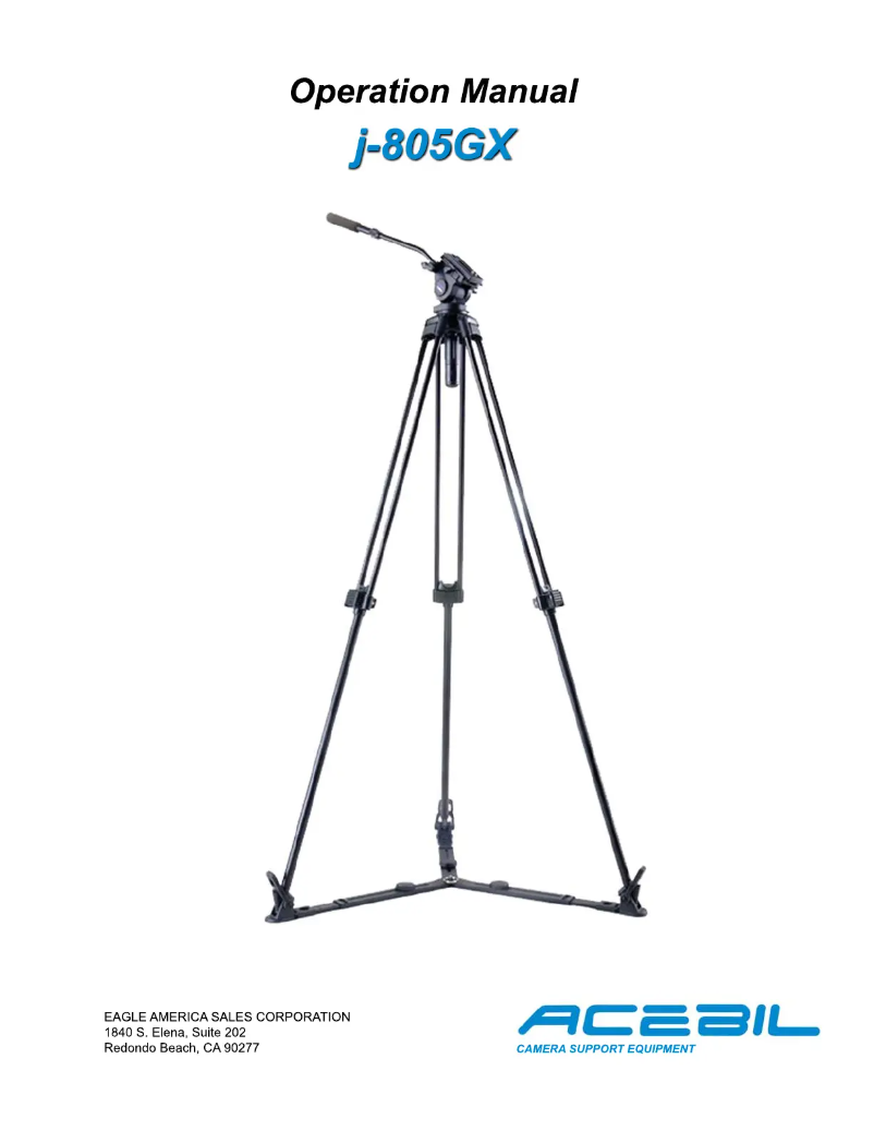 Image de la première page du manuel de l'appareil J-805MX