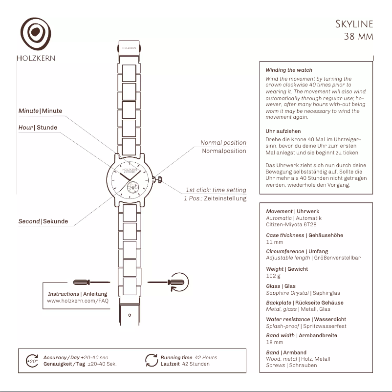 Image de la première page du manuel de l'appareil Mailand