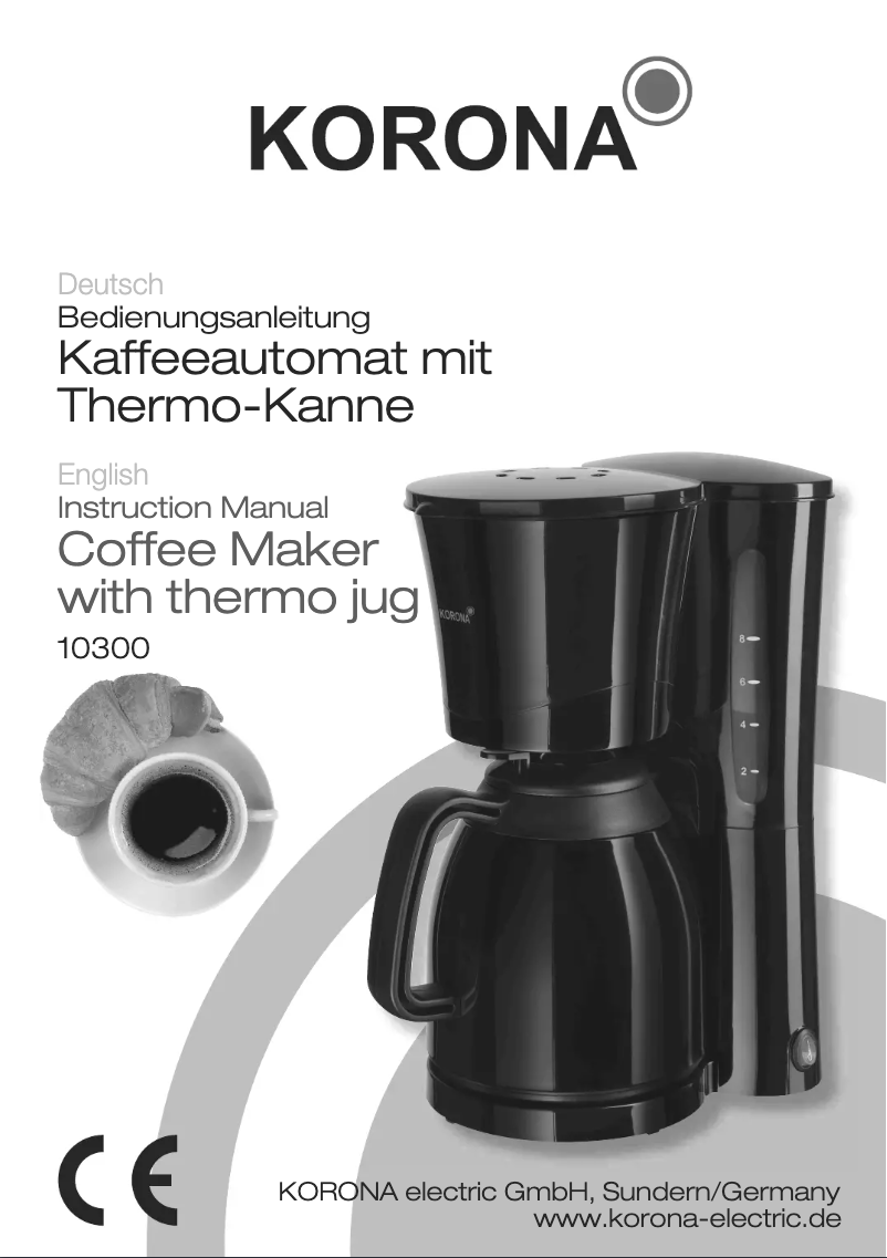 Page 1 de la notice Manuel utilisateur Korona 10303