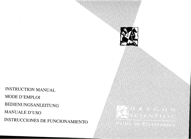 Image de la première page du manuel de l'appareil AM888