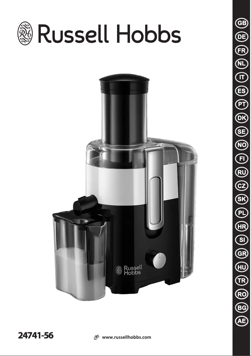 Image de la première page du manuel de l'appareil 24741-56