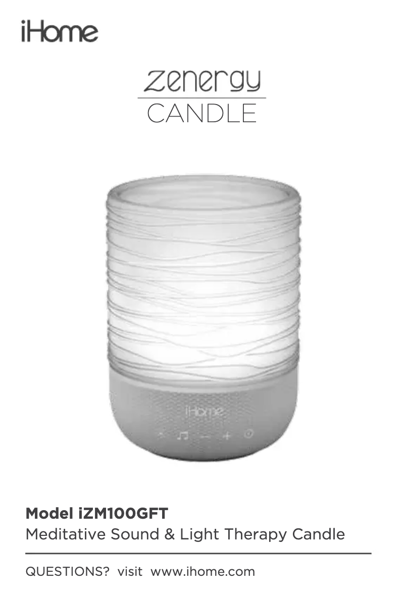 Page 1 de la notice Manuel utilisateur iHome iZM100