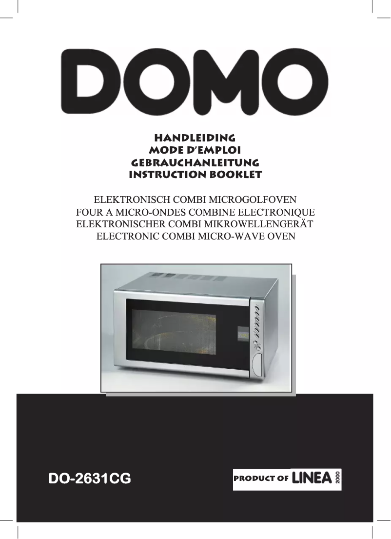 Page 1 de la notice Manuel utilisateur Domo DO2631CG