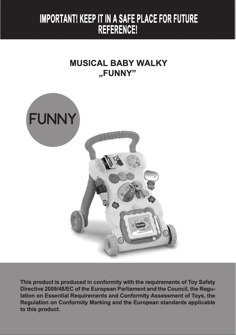 Page 1 de la notice Manuel utilisateur Chipolino Funny