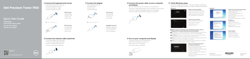Page 1 de la notice Manuel utilisateur Dell Precision Tower 7810