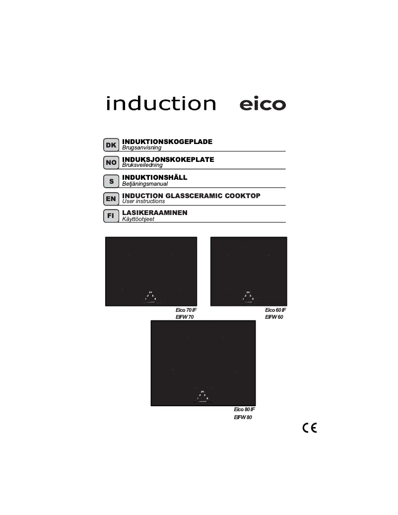 Page n°1 - Manuel utilisateur Eico 70 IF