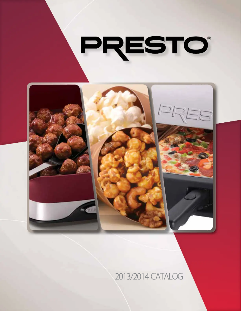 Page 1 of the manual User Manual Presto PopLite