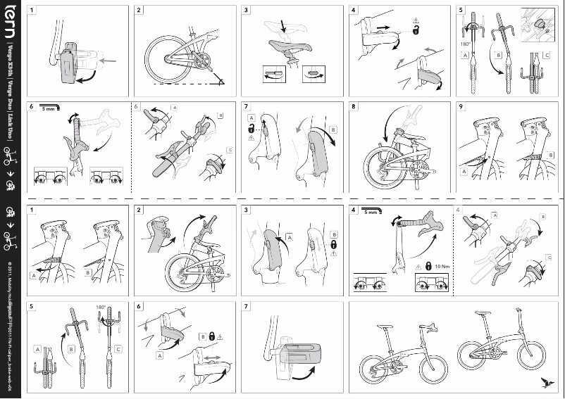 Page 1 de la notice Manuel utilisateur Tern Verge X30h