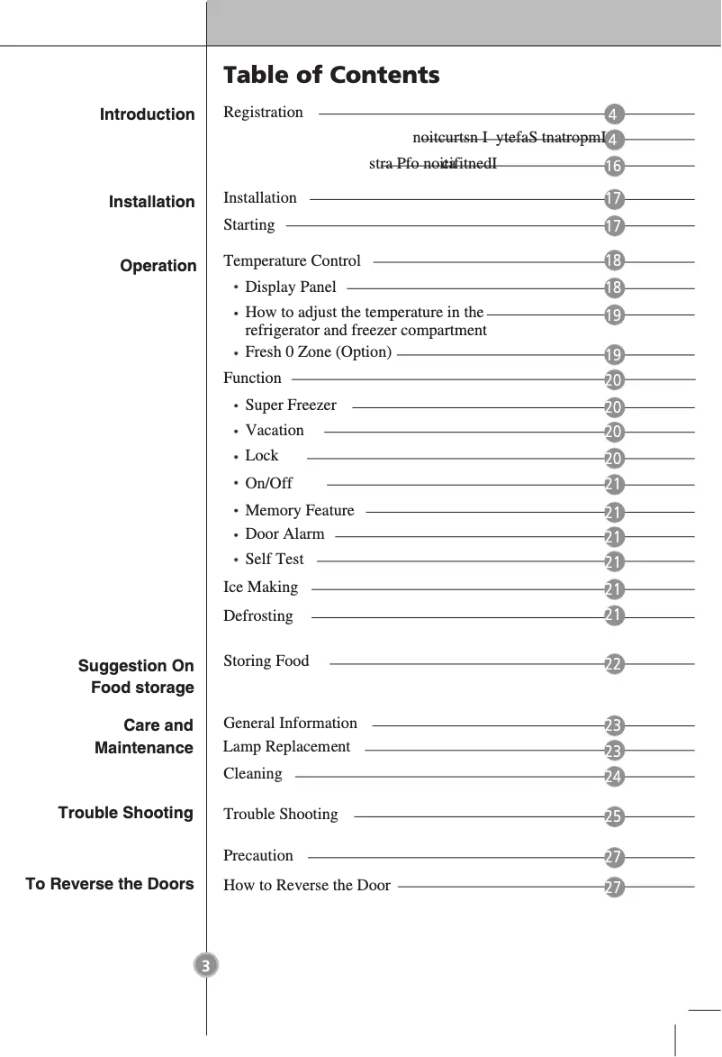 Página 1 del manual Manual de usuario LG GB5135WBCW