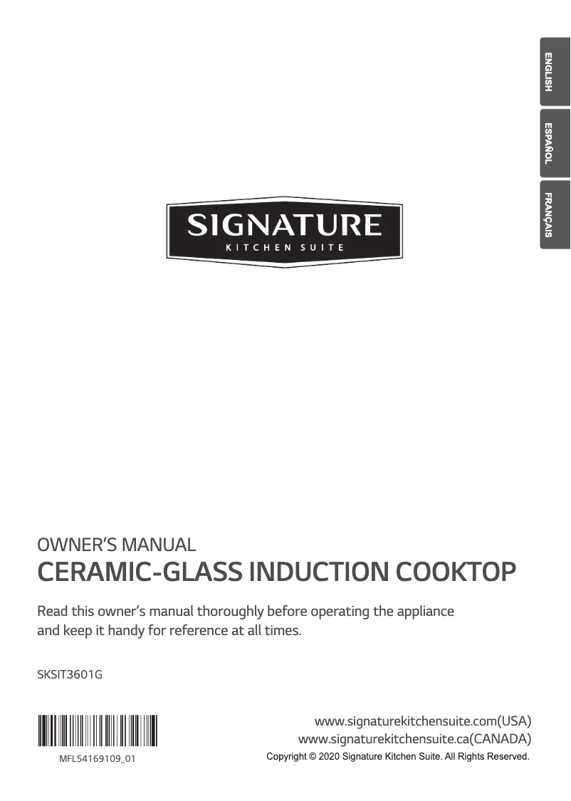 Página 1 del manual Manual de usuario LG SKSIT3601G