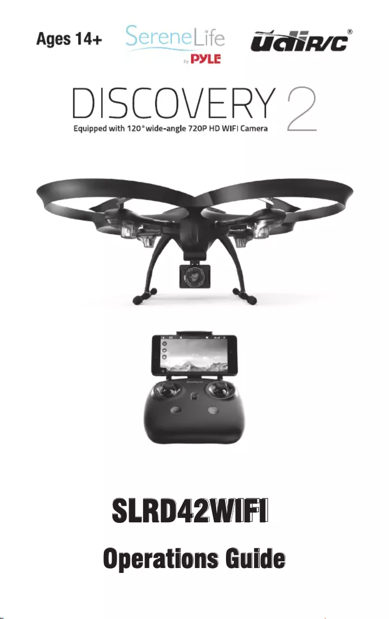 Page 1 de la notice Manuel utilisateur SereneLife Discovery 2