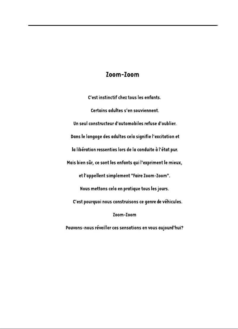 Page 1 de la notice Manuel utilisateur Mazda CX-5 (2019)