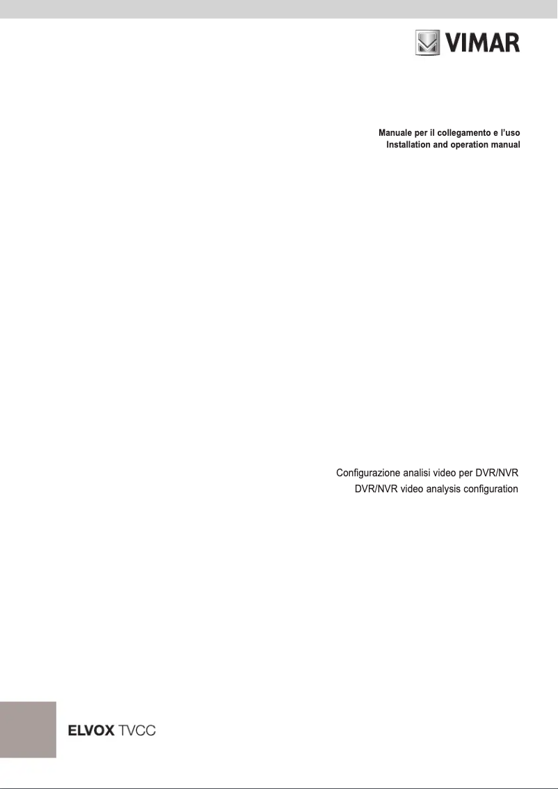 Image de la première page du manuel de l'appareil ELVOX 46NVR.32