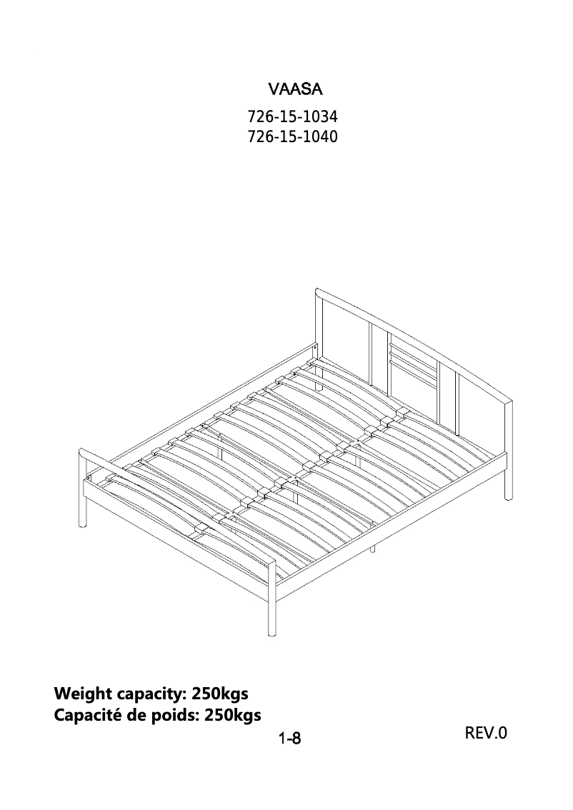 Page n°1 - Manuel utilisateur JYSK Vaasa (Queen)