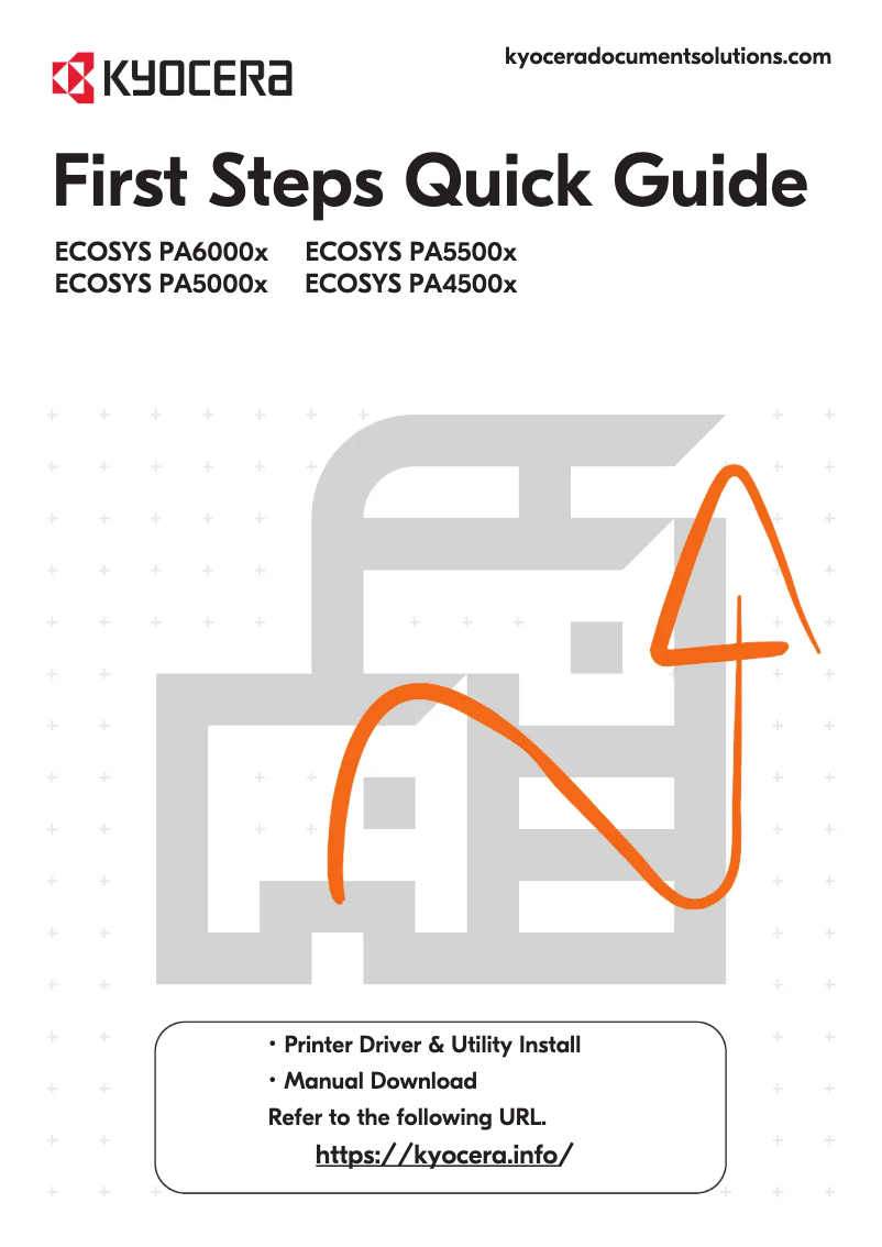 Page n°1 - Manuel utilisateur Kyocera ECOSYS PA5000x