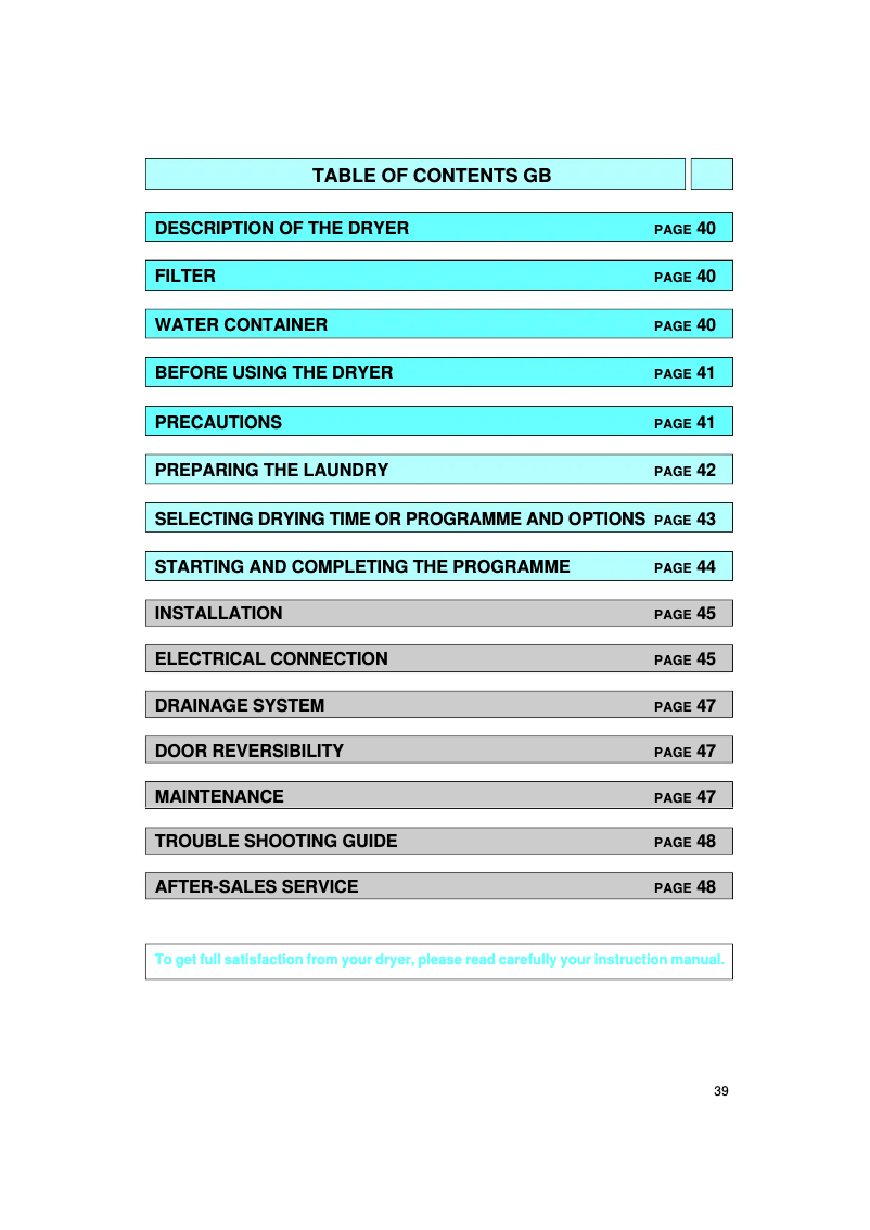 Image de la première page du manuel de l'appareil AWZ 555/3