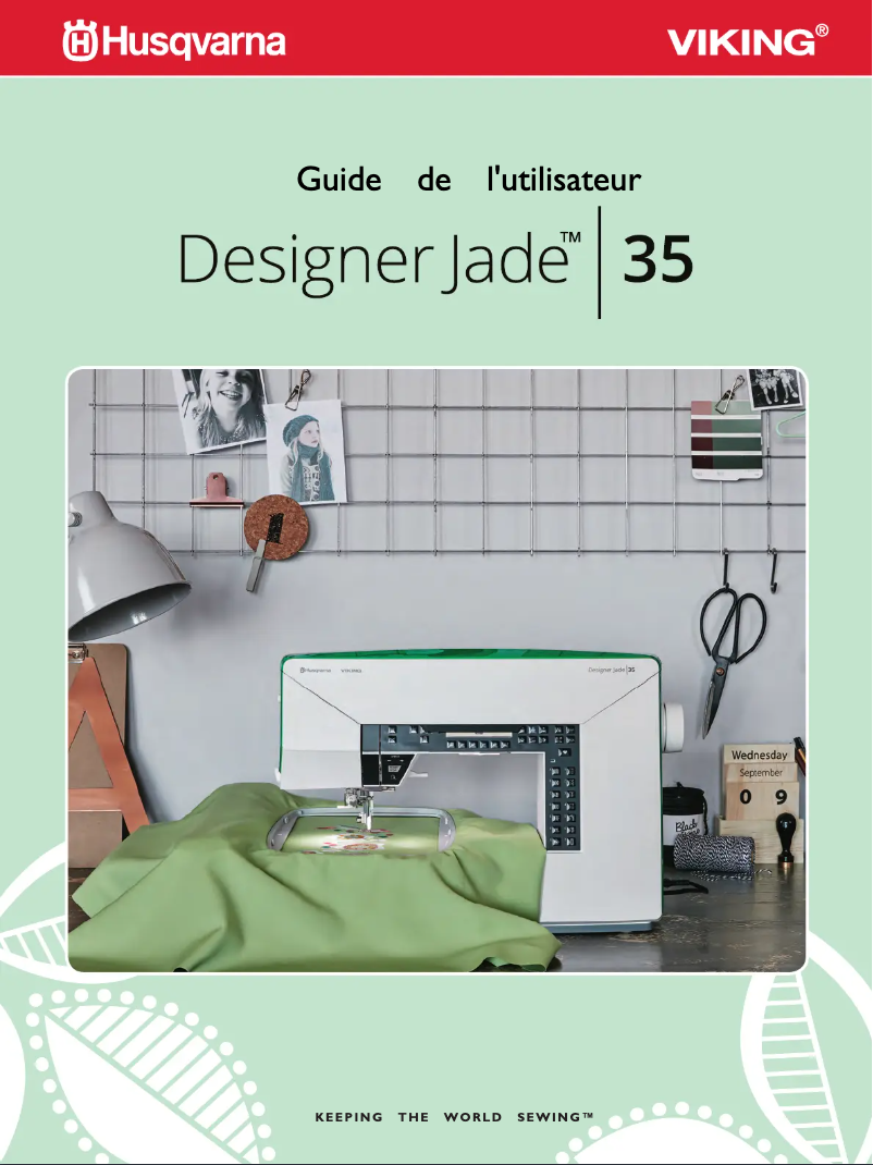 Page n°1 - Manuel utilisateur Husqvarna Designer Jade 35