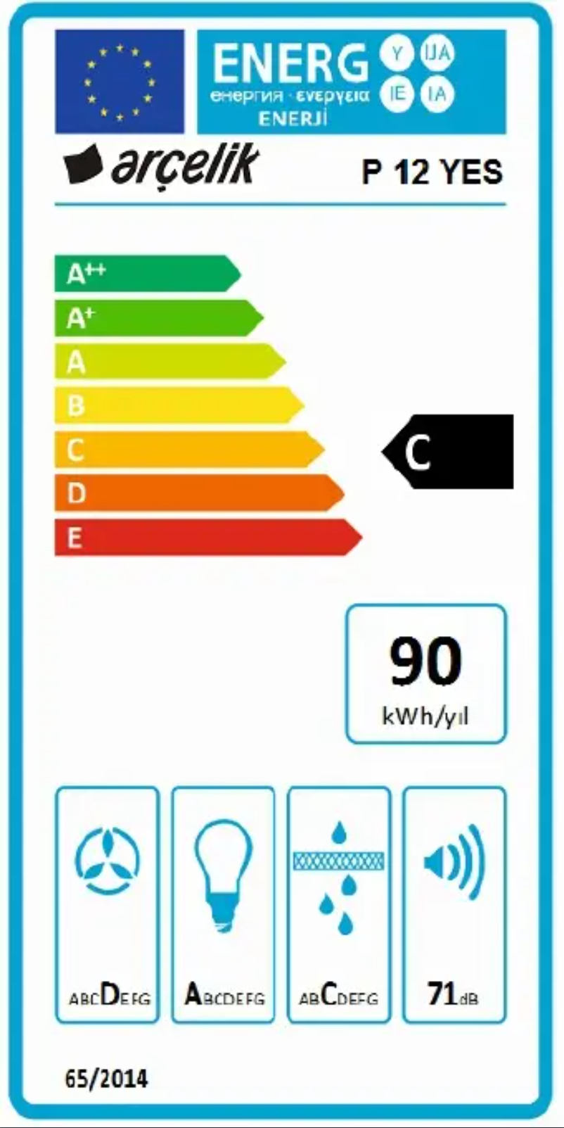 Image de la première page du manuel de l'appareil P 12 YES