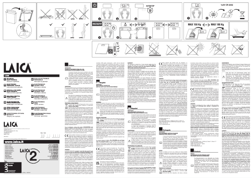Imagen de la primera página del manual del dispositivo PS1078