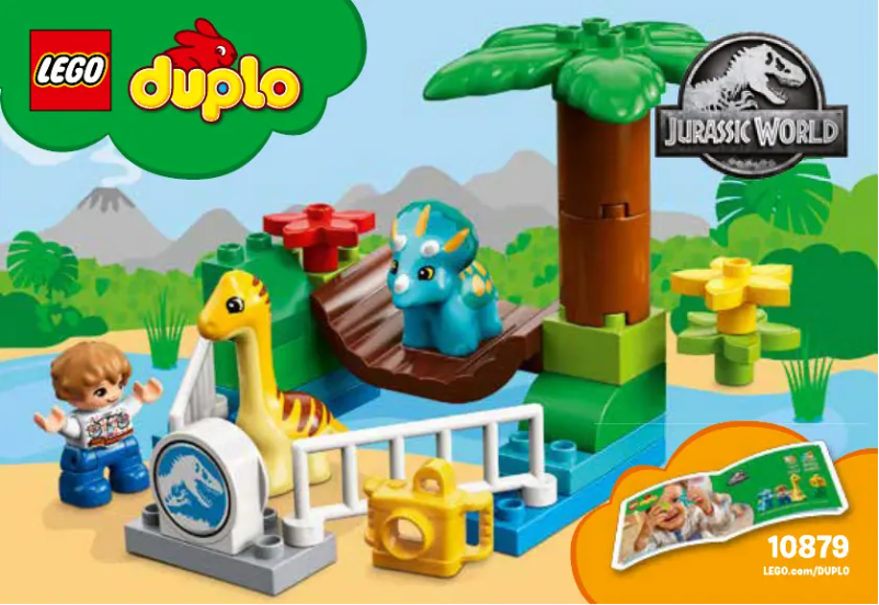 Page n°1 - Manuel utilisateur Lego Duplo 10879