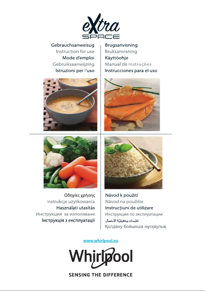 Page 1 de la notice Manuel utilisateur Whirlpool MWF 420 BL