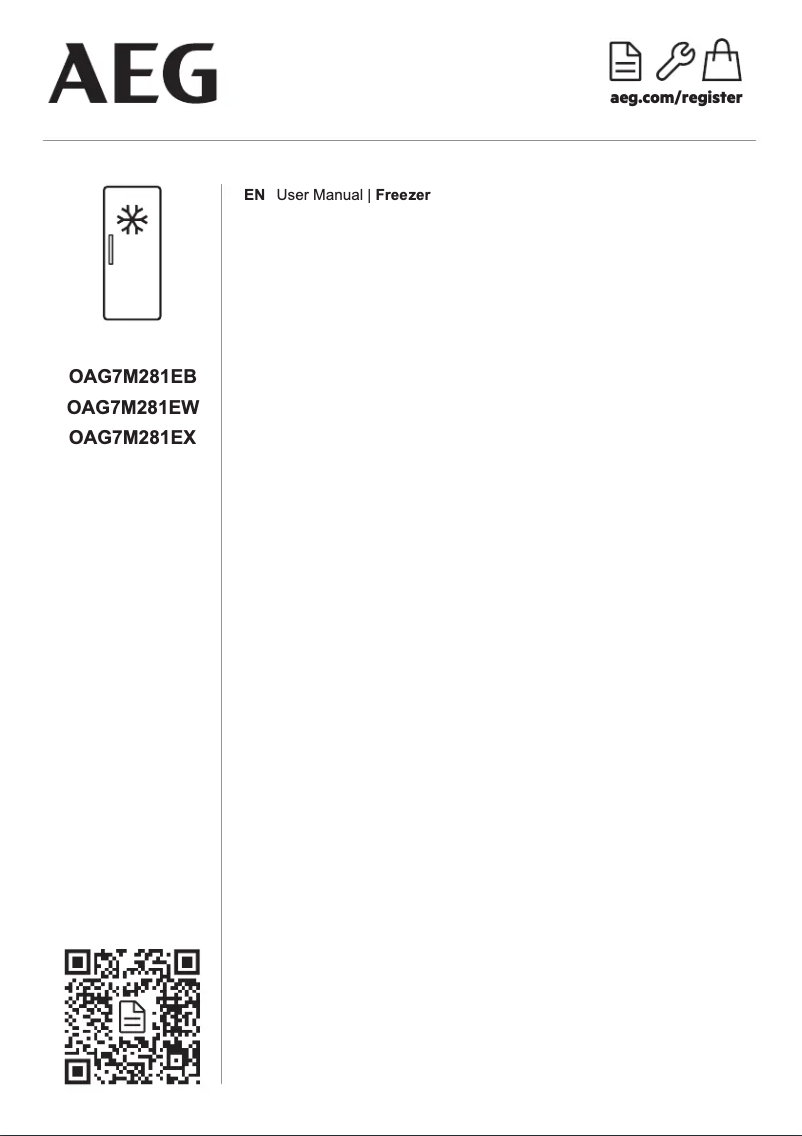 Página 1 del manual Manual de usuario AEG OAG7M281EB