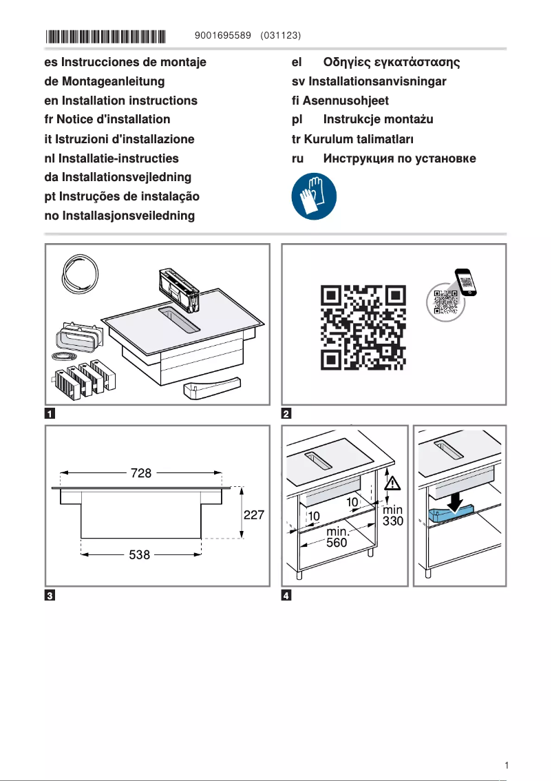 Page n°1 - Manuel utilisateur Constructa CV438236