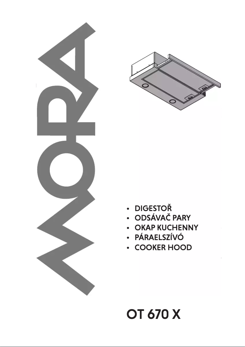 Página 1 del manual Manual de usuario Mora OT 670 X