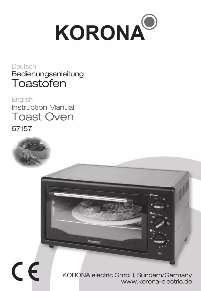 Page 1 de la notice Manuel utilisateur Korona 57157