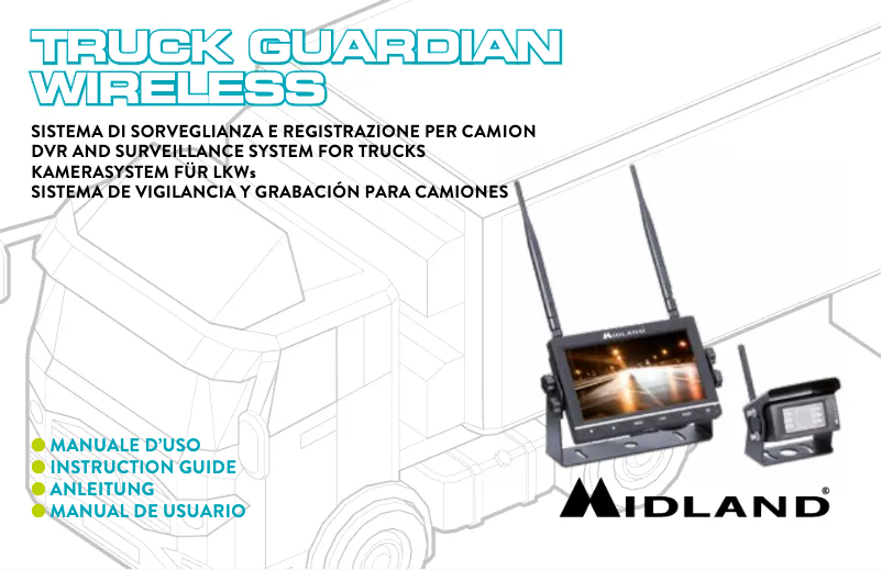 Image de la première page du manuel de l'appareil Truck Guardian