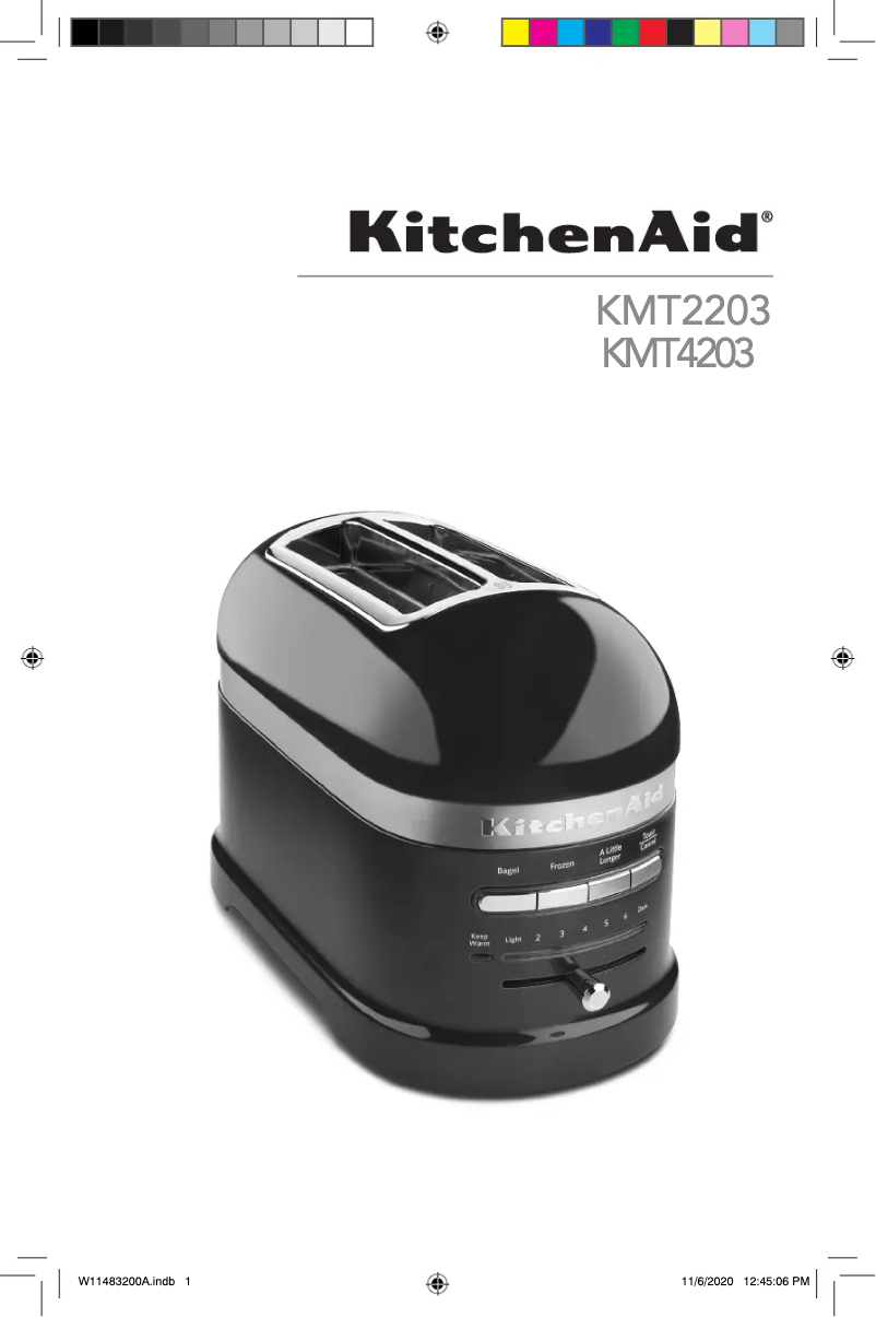 Página 1 del manual Manual de usuario KitchenAid KMT4203MS