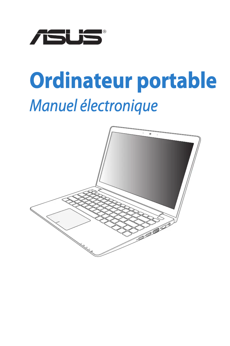 Image de la première page du manuel de l'appareil F502CA