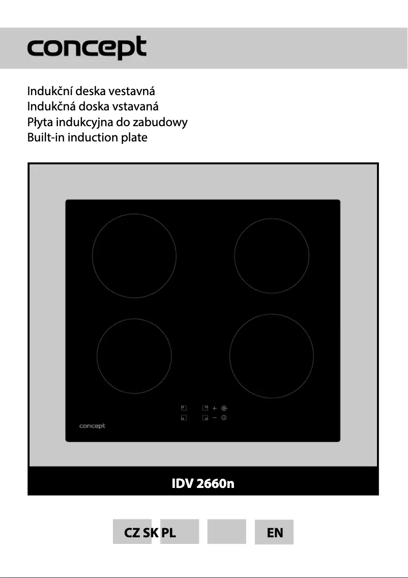 Image de la première page du manuel de l'appareil idv2660n