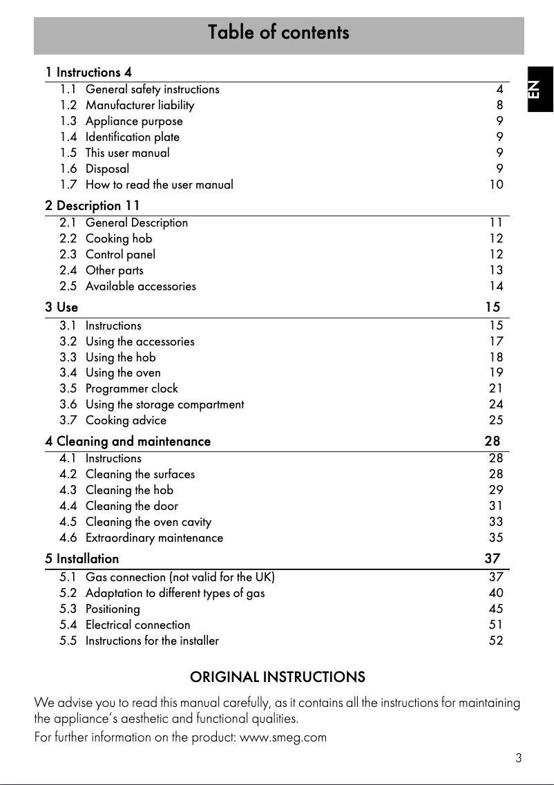 Image de la première page du manuel de l'appareil SCB60MX9
