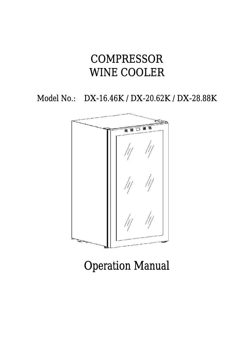 Page n°1 - Manuel utilisateur Dunavox DX-16.46KC